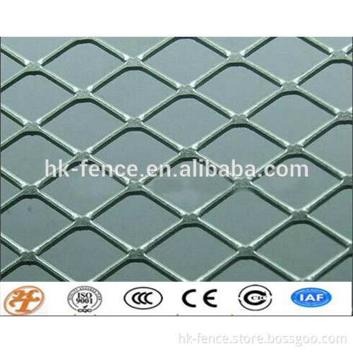 galvanized/painted/stainless steel/aluminium flattened expanded metal mesh factory